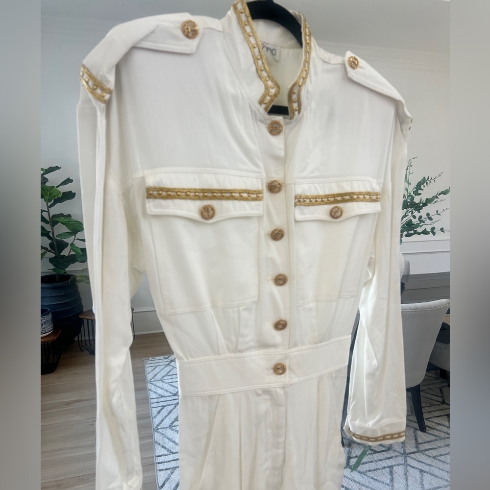 Vintage 1980s Icing Sailor-Inspired Jumpsuit – Size M – Euc - Picture 2 of 9